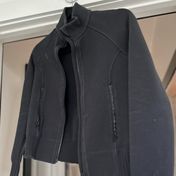 Black Lululemon Bomber Jacket - Picture 1 of 2